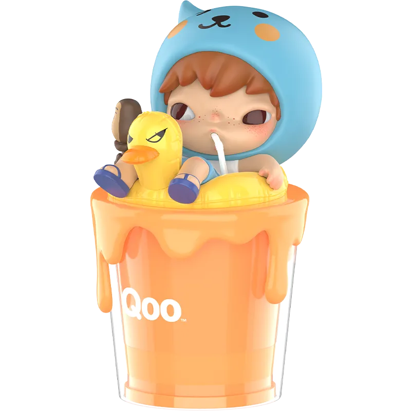 Hirono × Qoo Blush with Qoo Figure - POP MART (Macao, China)