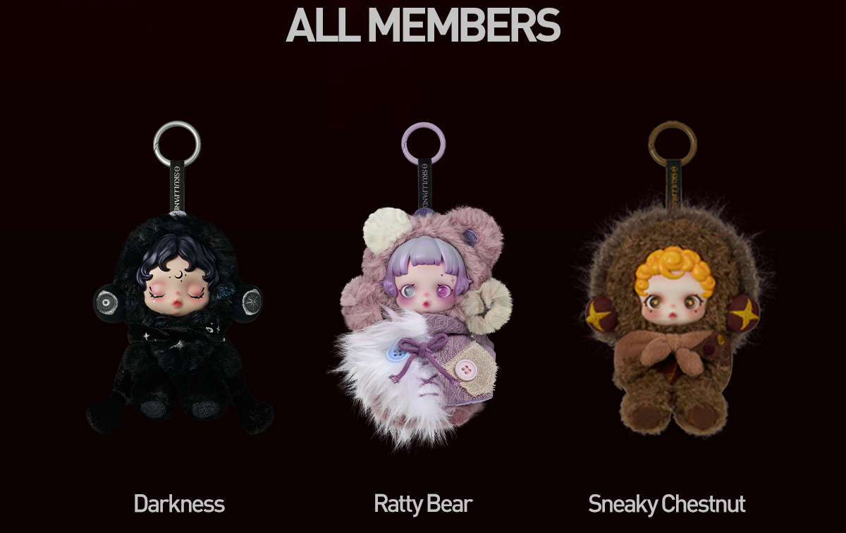 Skullpanda Darkness & Sneaky Chestnut SKULLPANDA You Found