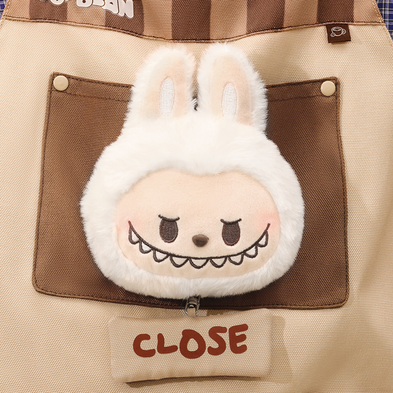 POP BEAN Coffee Factory Series-LABUBU Apron - POP MART (Macao, China)