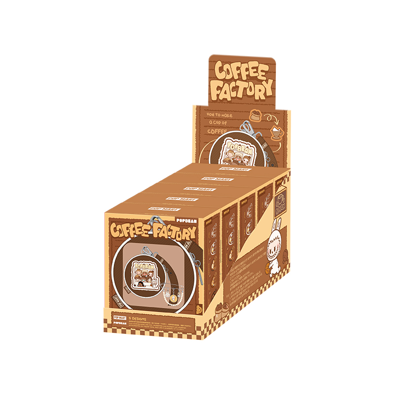 POP BEAN Coffee Factory Series-Perforated Handbag - POP MART