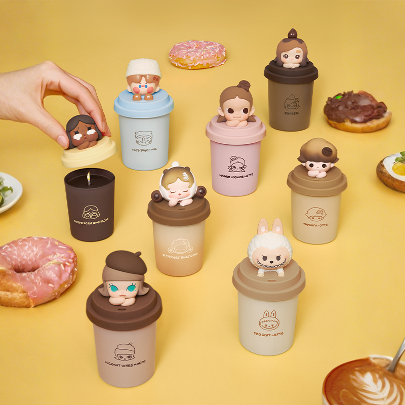 ポップマート　coffee factory キャンドル　ばら売り可能7個セット POP BEAN Coffee Factory Series-Scented Candle - POP MART (Macao