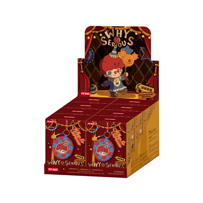 WHY SO SERIOUS SERIES-Pendant Chain Blind Box - POP MART (Macao
