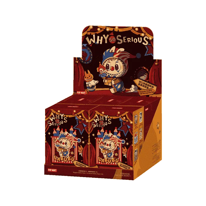 WHY SO SERIOUS SERIES - Magnetic Sealing Clip Storage Box Set
