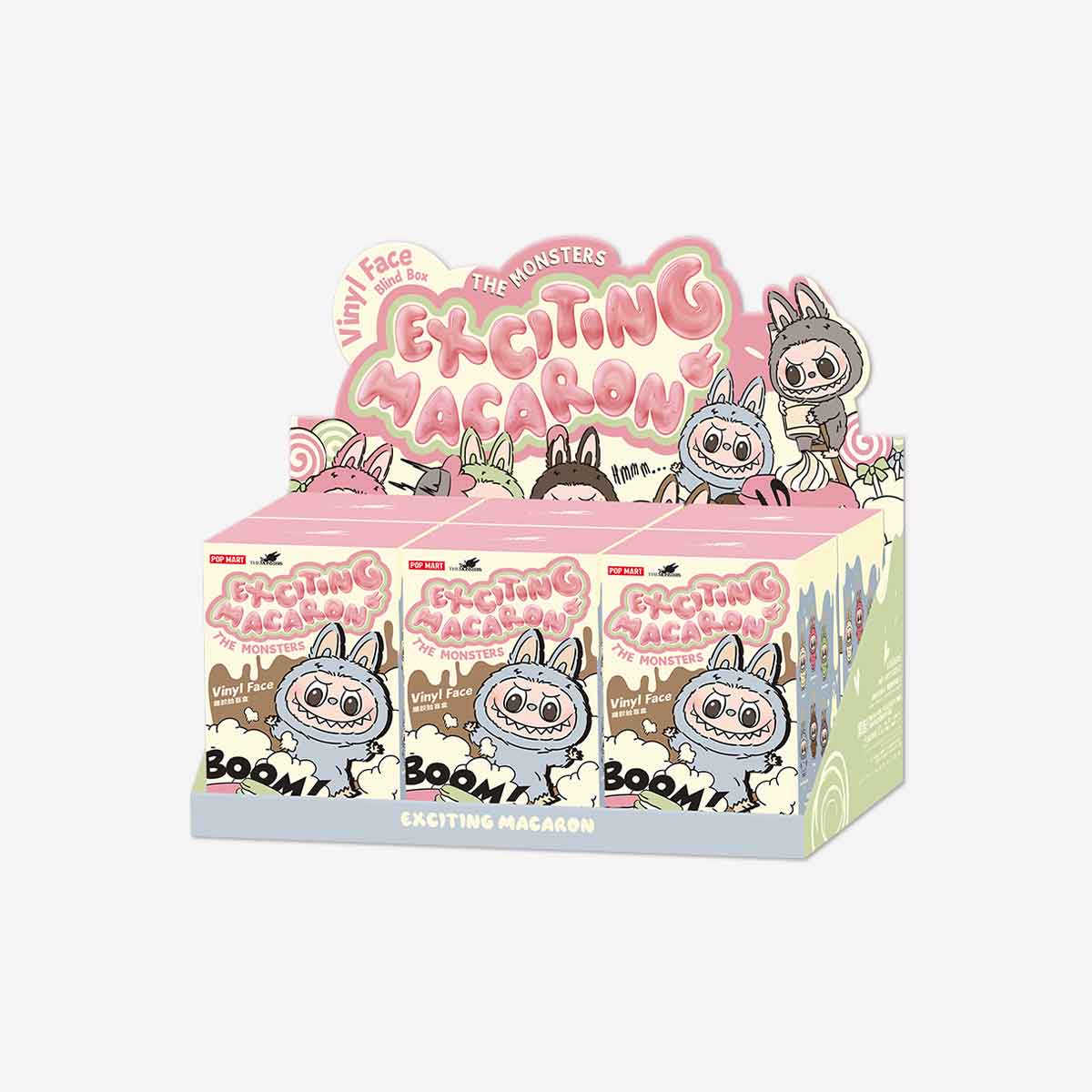 THE MONSTERS - Tasty Macarons Vinyl Face Blind Box - POP MART