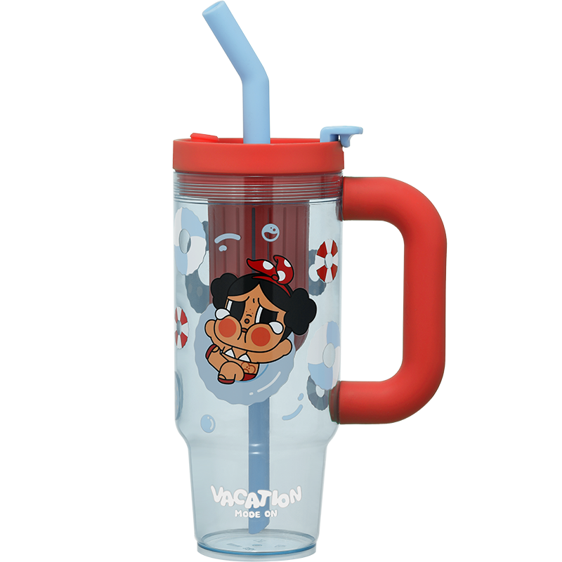 CRYBABY Vacation Mode On Series-Straw Cup - POP MART (Macao, China)