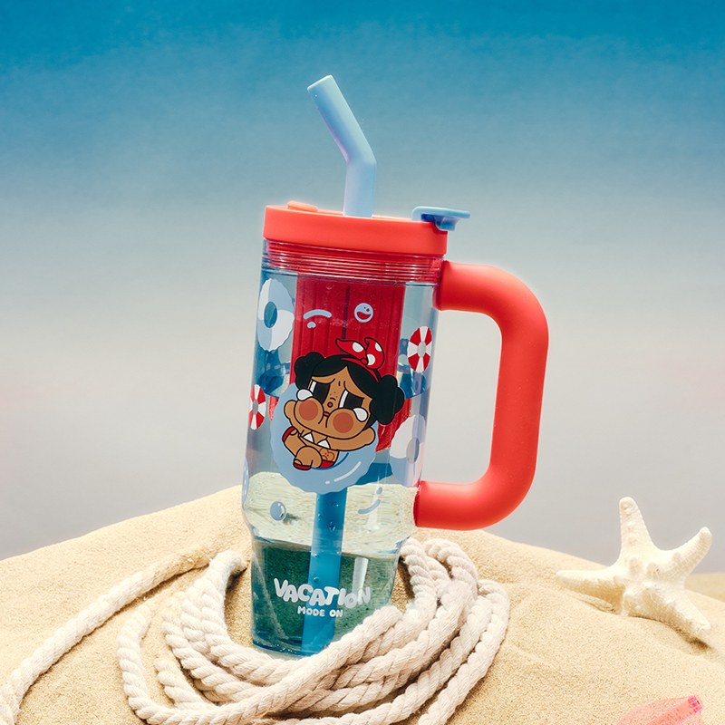 CRYBABY Vacation Mode On Series-Straw Cup - POP MART (Macao, China)