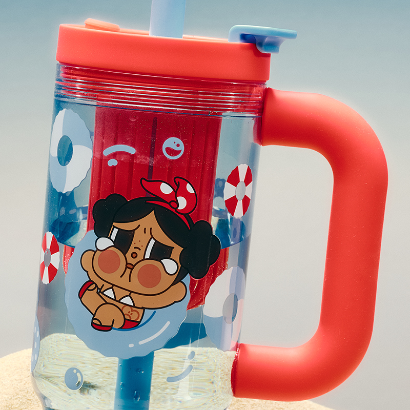 CRYBABY Vacation Mode On Series-Straw Cup - POP MART (Macao, China)