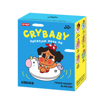 CRYBABY Vacation Mode On Series-Fridge Magnet Blind Box - POP MART