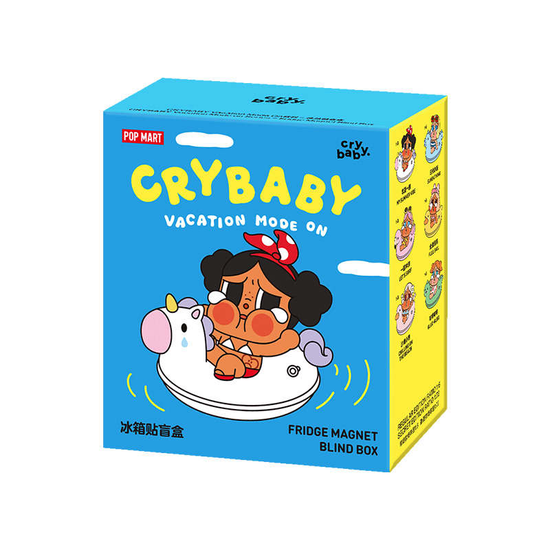 CRYBABY Vacation Mode On Series-Fridge Magnet Blind Box