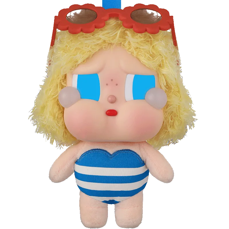 CRYBABY Vacation Mode On Series-Vinyl Plush Pendant Blind Box