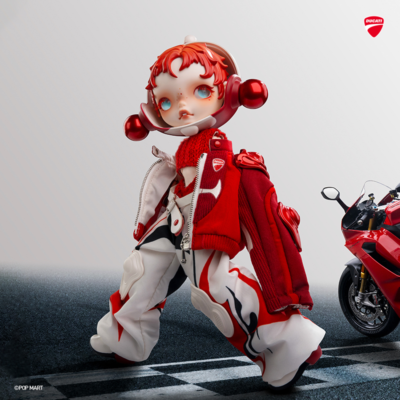 SKULLPANDA × DUCATI 1/6 Action Figure - POP MART (Macao, China)