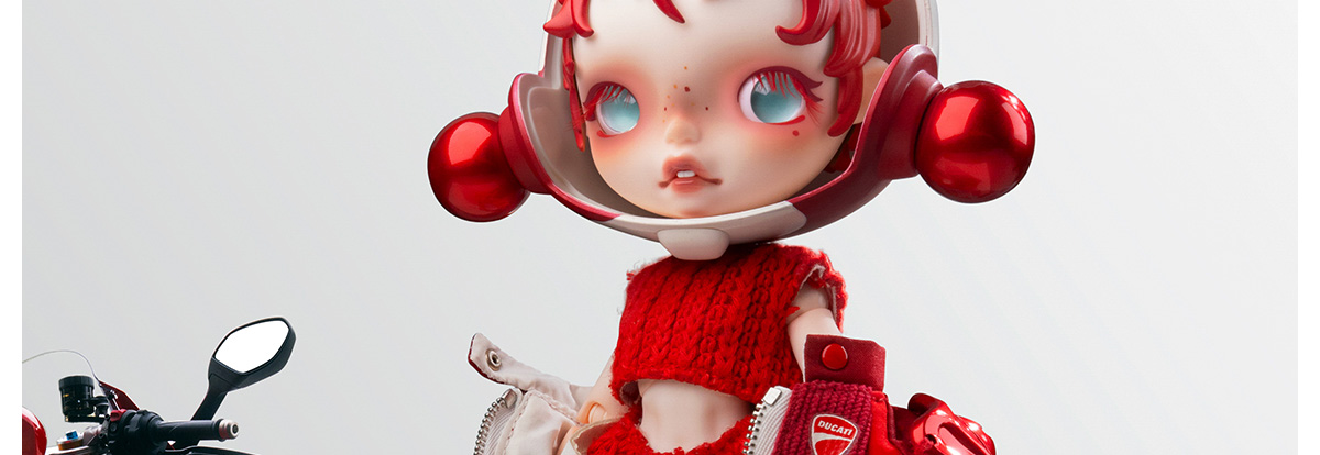 SKULLPANDA × DUCATI 1/6 Action Figure - POP MART (Macao, China)
