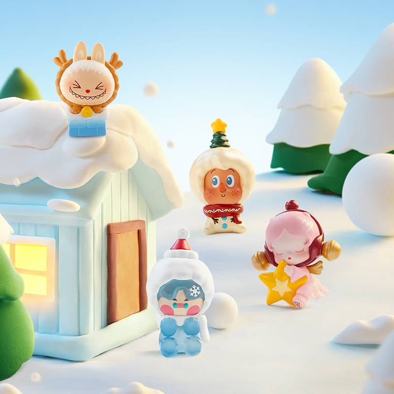 POP BEAN Winter Romance シリーズ ボックスセット POP BEAN Winter Romance Series Box Set - POP MART (Macao, China)