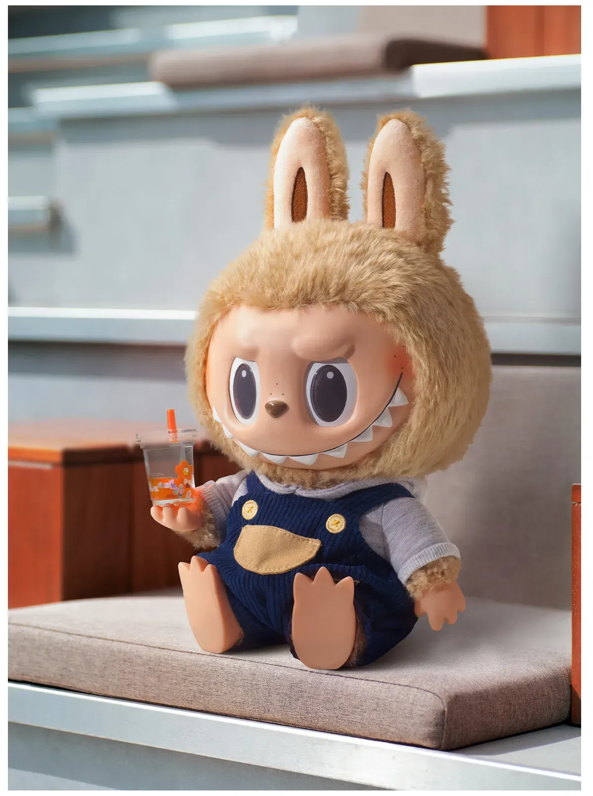 LABUBU Time to Chill-Vinyl Plush Doll - POP MART (Macao, China)