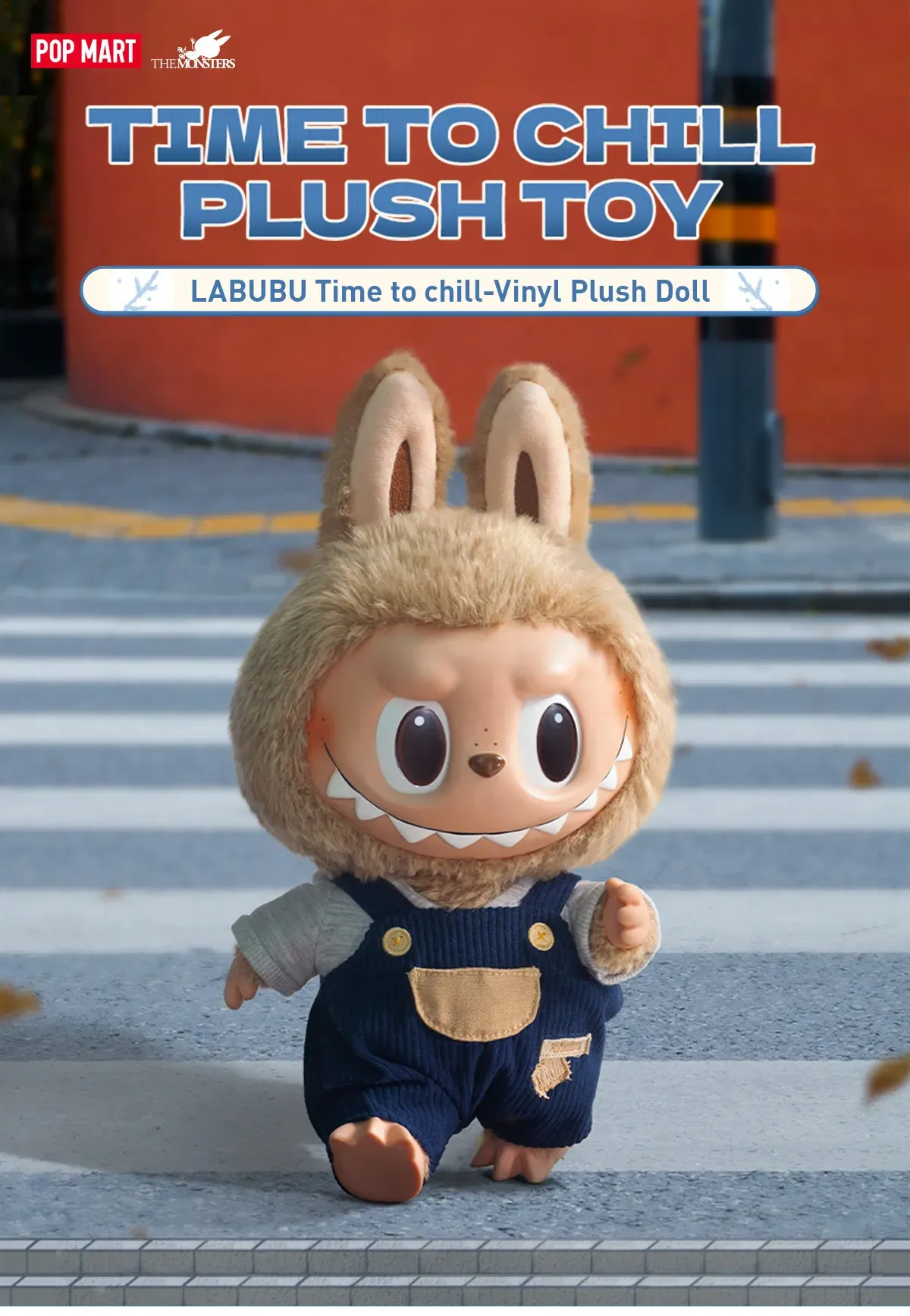 LABUBU Time to Chill-Vinyl Plush Doll - POP MART (Macao, China)