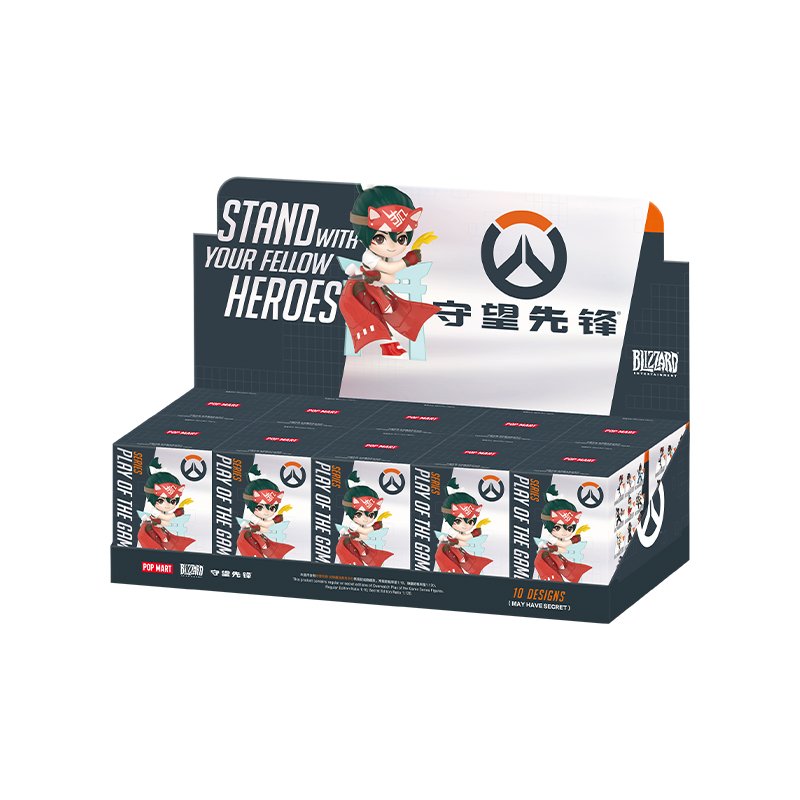 Overwatch Play of the Game Series Figures - POP MART (Macao, China)